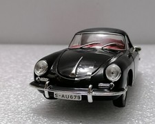 PORSCHE 356 B 1600 Cabriolet 1962 - Modellino vintage pressofuso scala 1:24, come nuovo