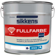 SIKKENS FULLFARBE - Idropittura alla farina di quarzo per esterno