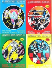 ALL AMERICAN COMICS - RACCOLTE Nn.1-2-3-4 della COMIC ART, paragonabili al nuovo