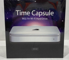 Apple Time Capsule 802.11n disco rigido Wi-Fi 500 GB macchina del tempo backup wireless
