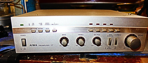 Aiwa mc amplificatore - s-c7,