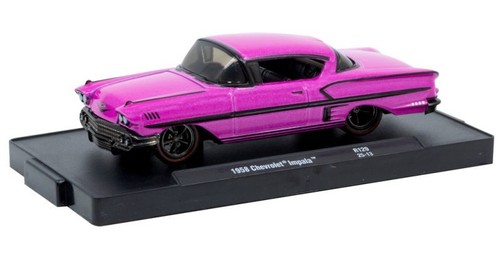 Chevrolet impala 1958 rosa - chevrolet,