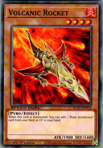 Volcanic rocket speed duel - volcanic,