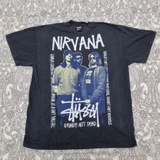 Camicia vintage Stussy Nirvana