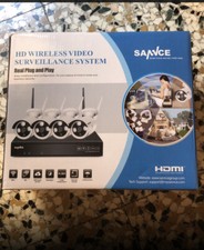 Video Camere Di Video Sorveglianza (4) Hd Wireless SANNCE