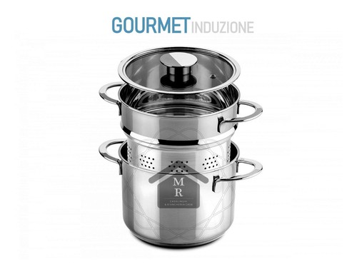 Spaghettiera pezzi acciaio - spaghettiera, 3