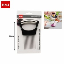 Forchetta Supporto Guida Spezzatrice Per Affettare Cipolle Verdure hmj