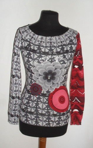 Maglia desigual con stampe - stampe,