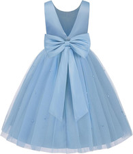 Vestito Bambina Fiori Elegante
