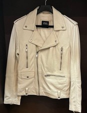 Size leather jacket zara - jacket,