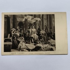 QUO VADIS ? UNIONE CINEMATOGRAFICA ITALIANA  CARTOLINA EDIZ L' ARGENTOGRAFICA TO