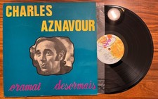 LP Charles Aznavour - Oramai desormais - 1969 SIF LP 90002