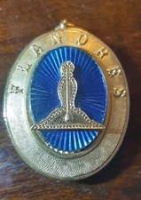 Medaglia- Pendente-Massoneria- placcata in Oro