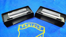 VETRINO FANALE FIAT 131?-POSTERIORE PLASTICA LUCE TARGA 2Pz.D/S.IVECO 130mm*N.B