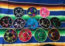 SET 12 MINI CAPPELLI CHARRO