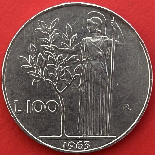 100 lire moneta - 1963, )