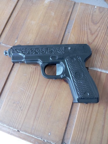 Pistola giocattolo latta - giocattolo,