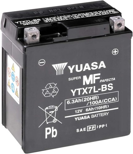 Batteria moto yuasa ytx7l per - batteria,
