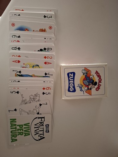 Carte scala topolino - 40,