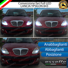 CONVERSIONE FARI FULL LED LANCIA YPSILON con fari a parabola 6000K BIANCO CANBUS