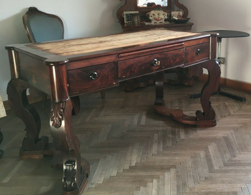 Scrivania luigi filippo legno - scrivania,