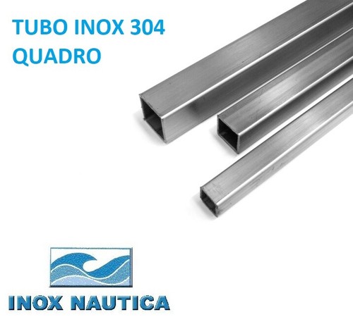 Tubo quadro acciaio - tubo, in