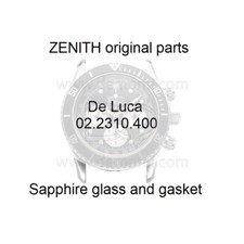 Zenith Vetro Zaffiro  per  02.2310.400 cronografo El  Primero  De Luca.
