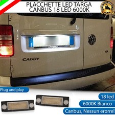 PLACCHETTE A LED LUCI TARGA 18