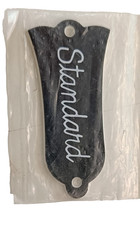 Truss Rod Cover Black Les Paul