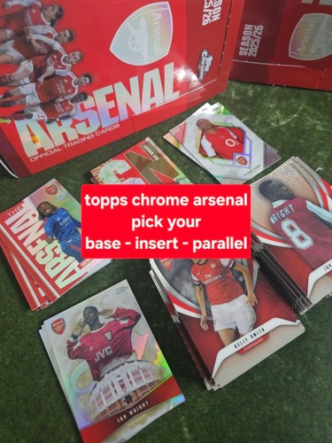 Arsenal topps chrome - topps, 2026