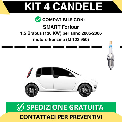 Kit candele per smart - candele,