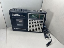 Radio Vintage Anni 70 Tectronic AM-FM Cassette Recorder non Funzionante