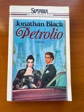 PETROLIO JONATHAN BLACK BUR RIZZOLI libro romanzo book narrativa