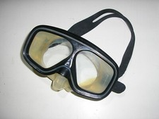 SEAC MIRA maschera sub vintage in silicone anni '70/80