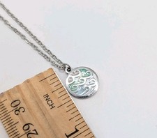 Collana con ciondolo oceano