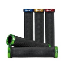 ergotec 61661001 MTB/ATB Maniglie a vite "BILBAO", Kraton e Alluminio, 135 mm, Ø 22