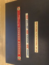 Lotto 3 Insegne Originali Porta Spinta Metallo