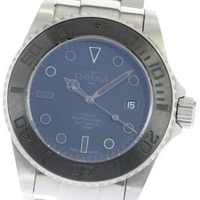 Orologio Uomo Automatico DAVOSA Ternos Tuta Nera 161.583.55 Data Quadrante Nero_819456