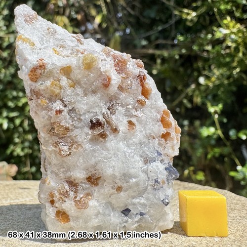 Rare blue spinel crystal - blue, |