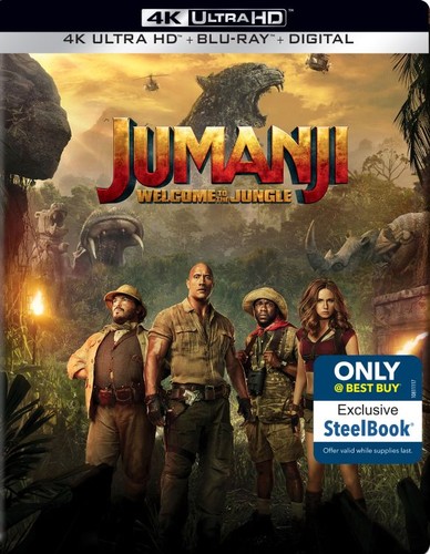 New steelbook jumanji - new,