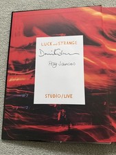 David Gilmour Signed Luck And