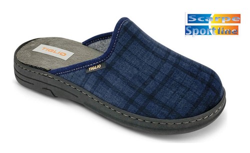 Tiglio 3841 blu pantofole - 3841,