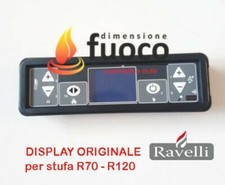 DISPLAY ORIGINALE RAVELLI ECOTECK PER STUFA PELLET R70  R120 CODICE 55240
