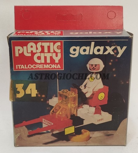 Plastic city space galaxy - plastic, 34