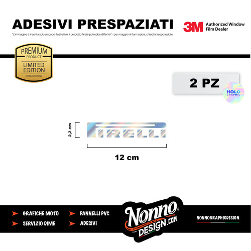 Adesivi preispaziati pirelli - adesivi,