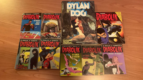 Lotto fumetti diabolik - lotto, 9