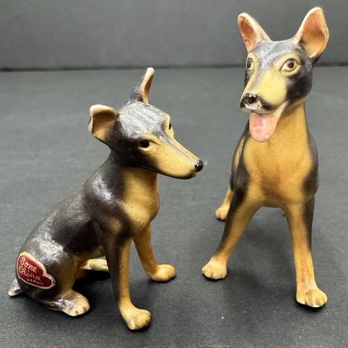 Statuina vintage dobermann - statuina,