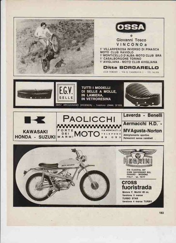 Advertising pubblicità moto - pubblicità-,