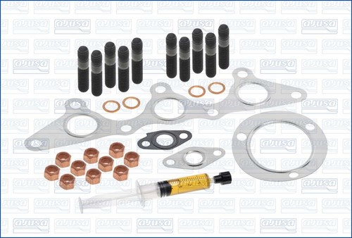 Ajusa kit montaggio caricatore - kit,