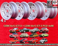 4 Cerchi Fiat Cromodora 2 CD66